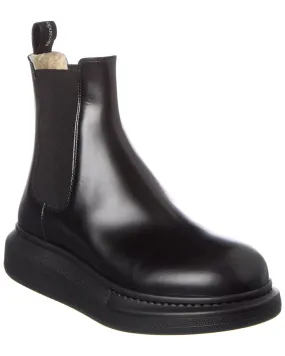 Alexander Mcqueen Leather Boot