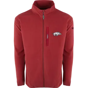 Arkansas Full Zip Camp Fleece