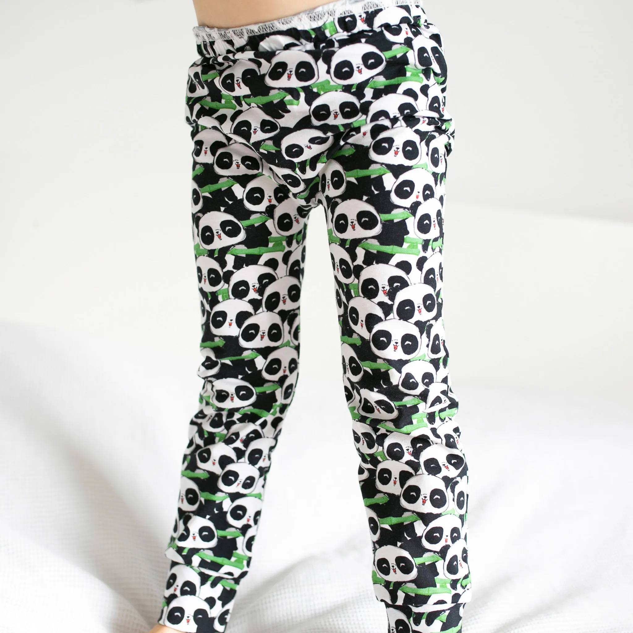 Bamboo Panda print Child & Baby Leggings 0-6 Years