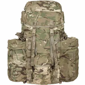 British Army MTP Bergen Long Back With Side Pouches