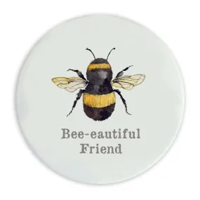 Ceramic Coaster - Bee-eautiful Friend