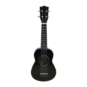 Colorful Ukulele Soprano Black