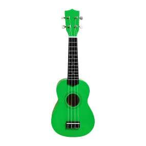 Colorful Ukulele Soprano Green