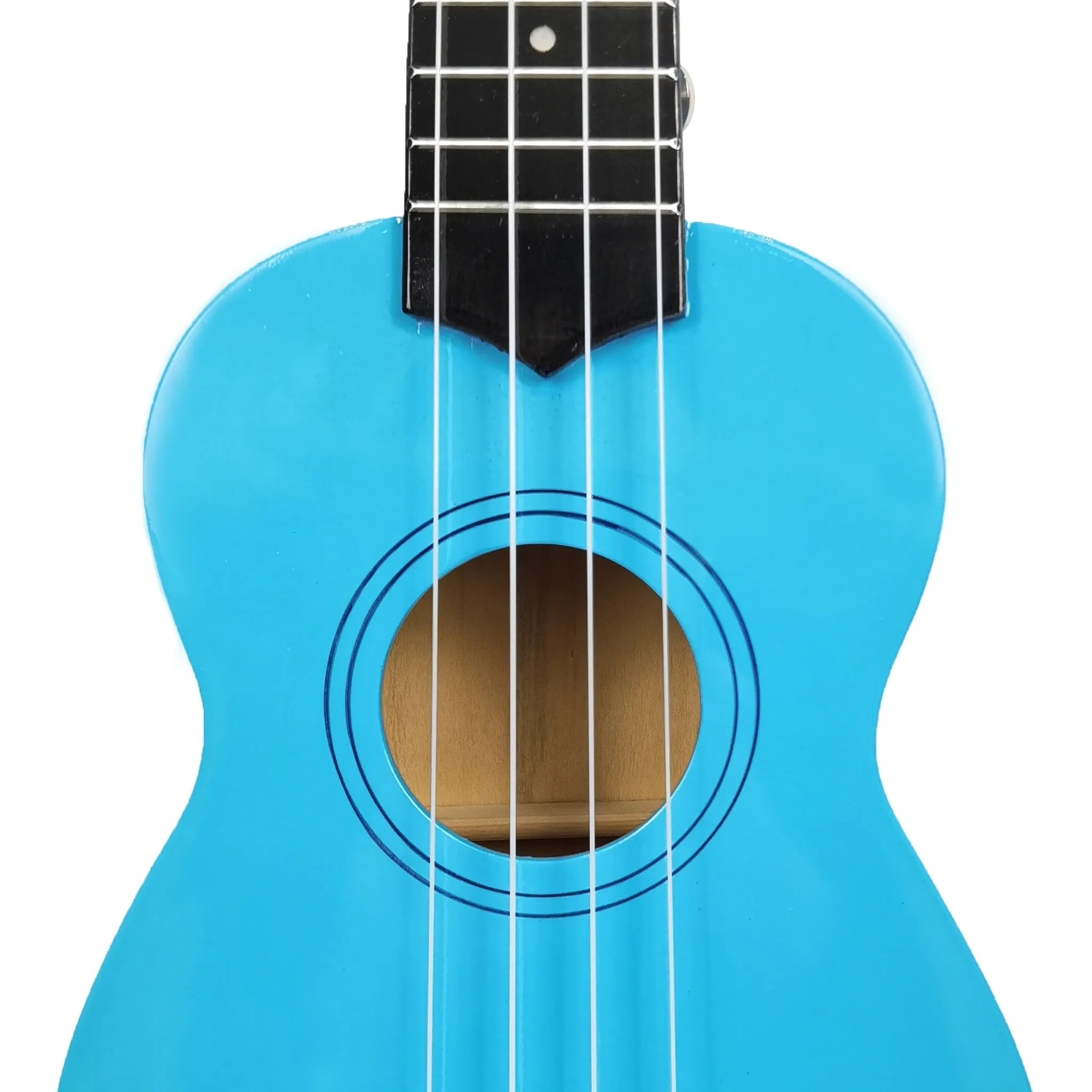 Colorful Ukulele Soprano Light Blue