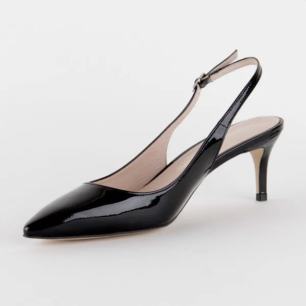 GIA SLINGBACK - mid heel