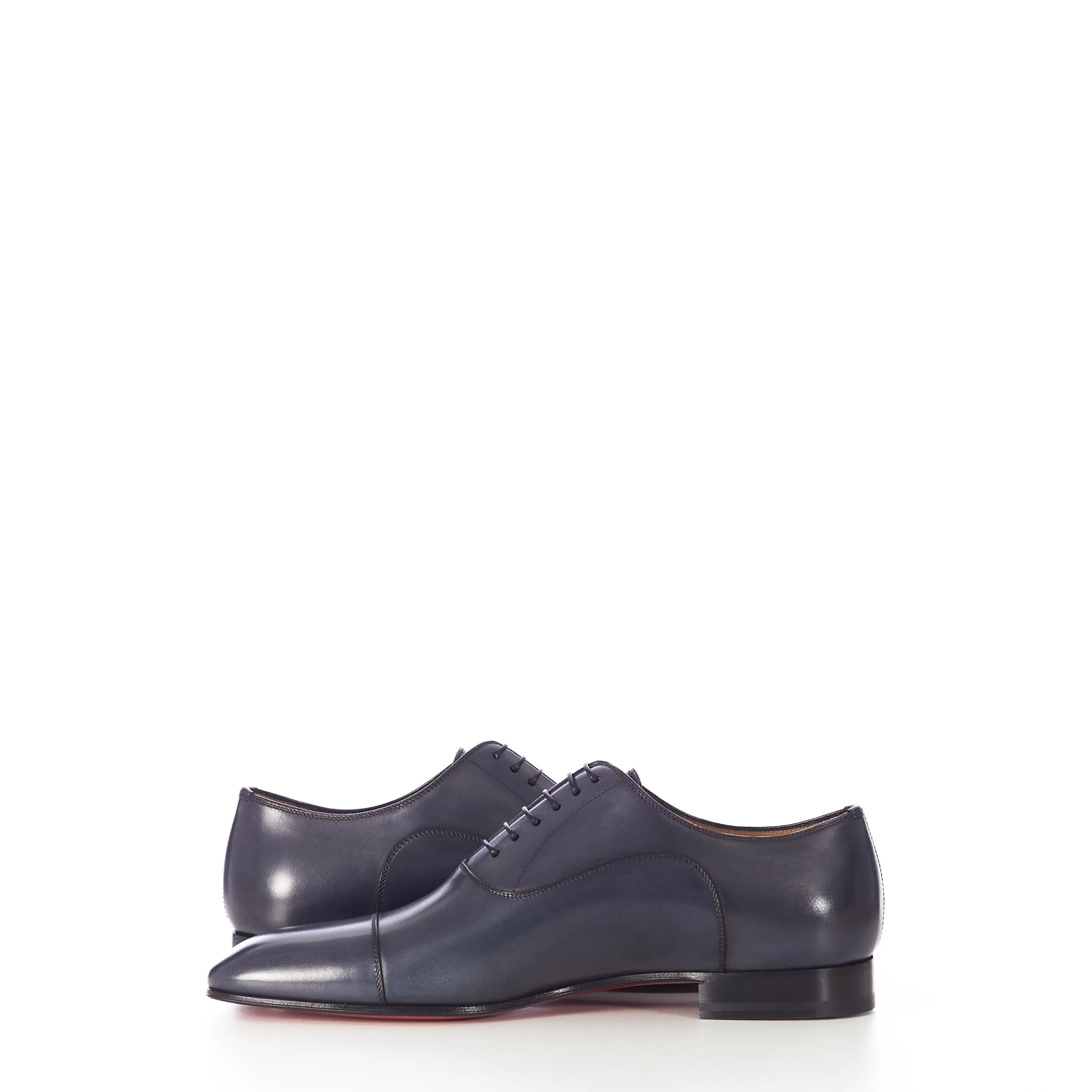 Greggo Oxford Shoes In Islande Anthracite Leather