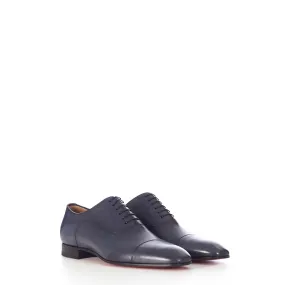 Greggo Oxford Shoes In Islande Anthracite Leather