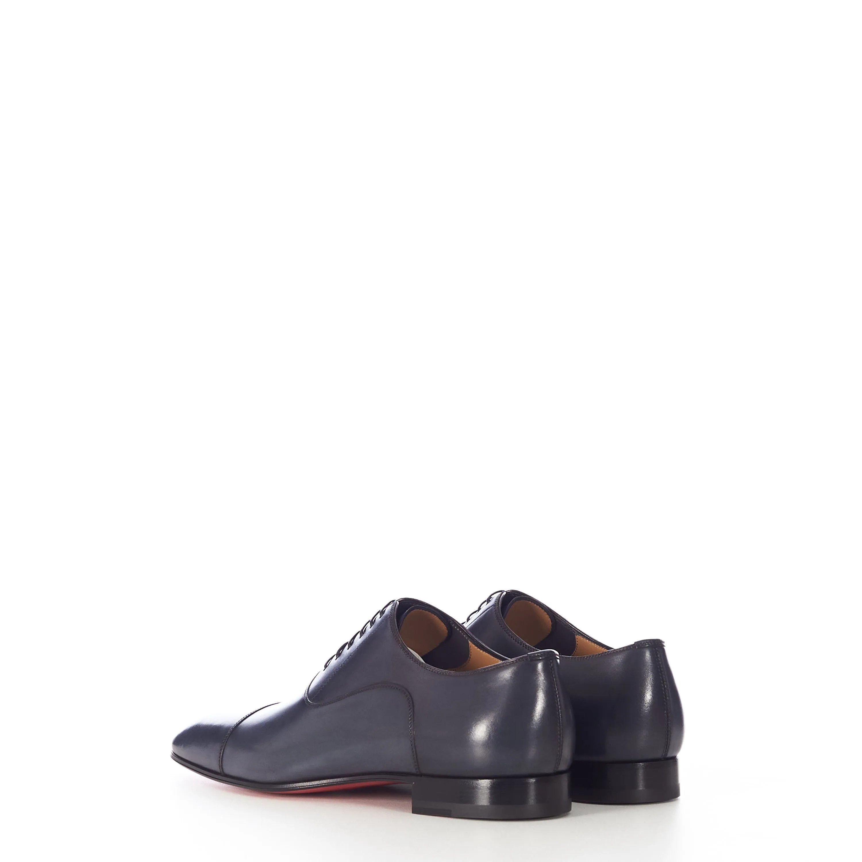 Greggo Oxford Shoes In Islande Anthracite Leather