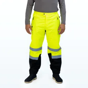 Hi-Vis Heated Rain Pants Men's