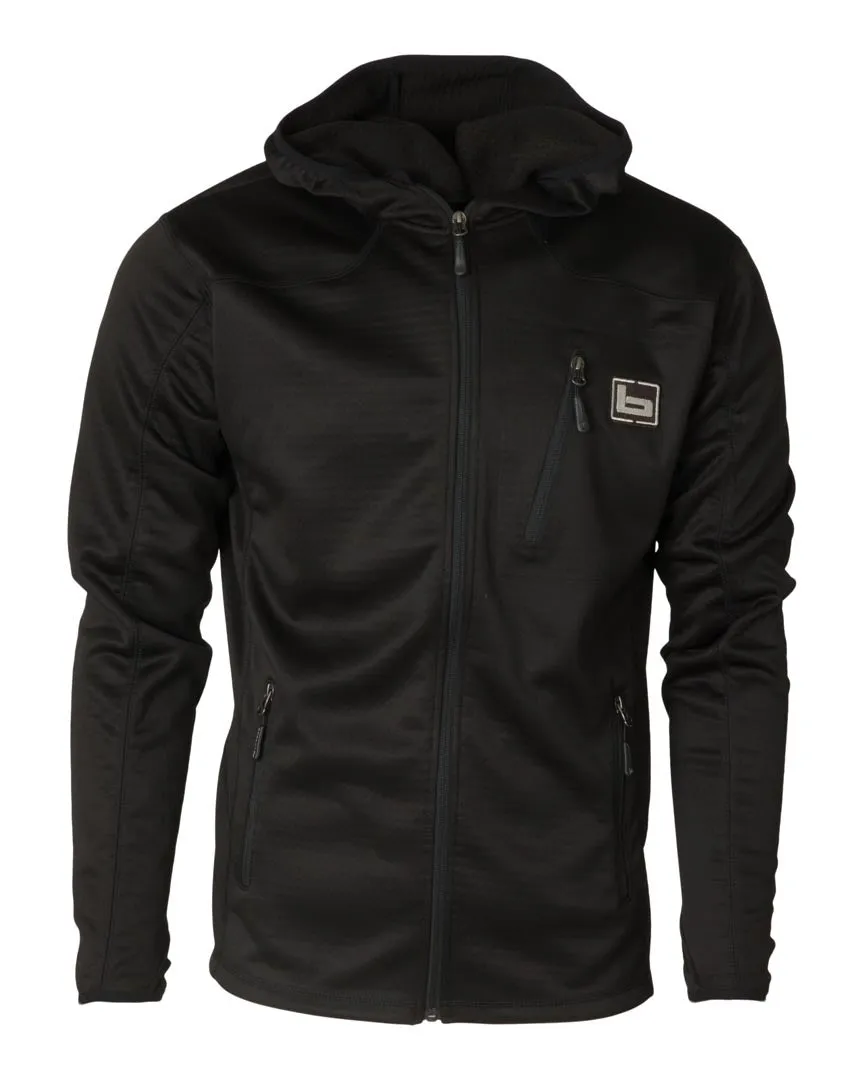 Hooded Mid Layer Fleece Jacket