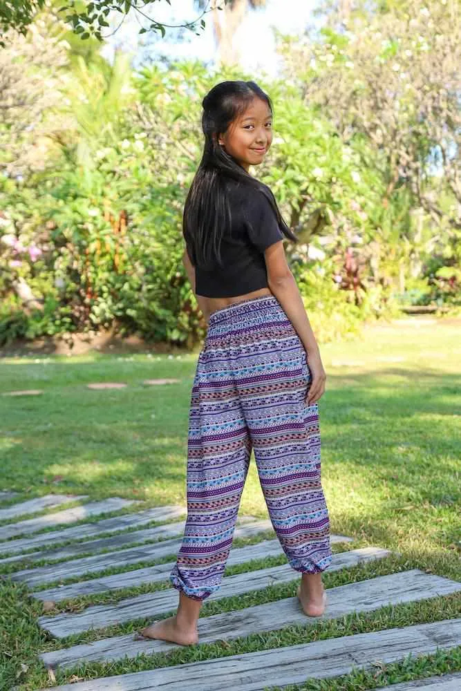 KIDS BOHO HAREM PANTS