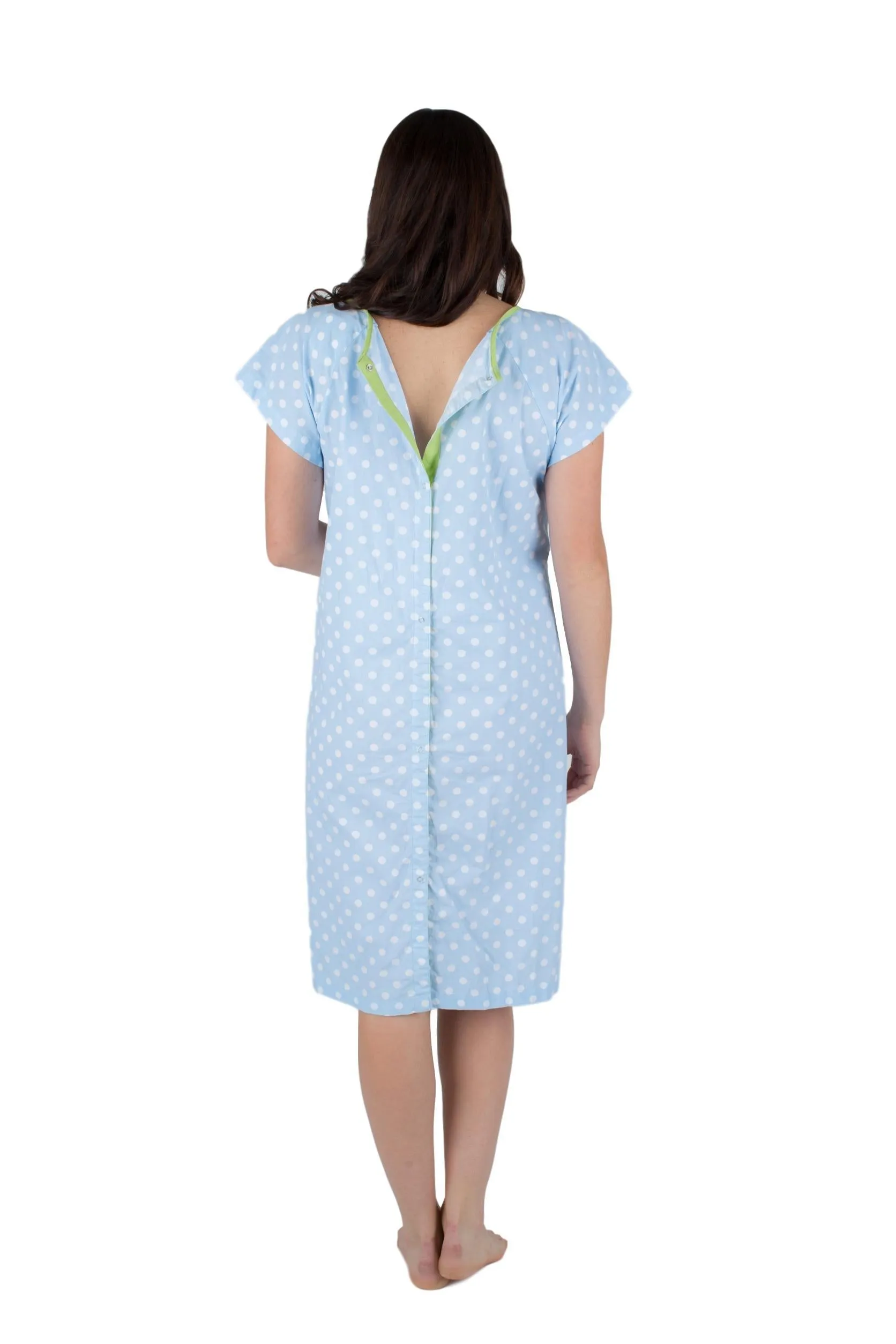 Nicole Gownie Maternity Delivery Labor Hospital Birthing Gown