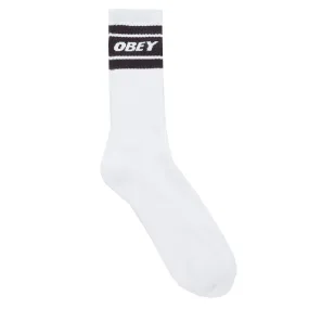 Obey Cooper 2 Socks - White/Black