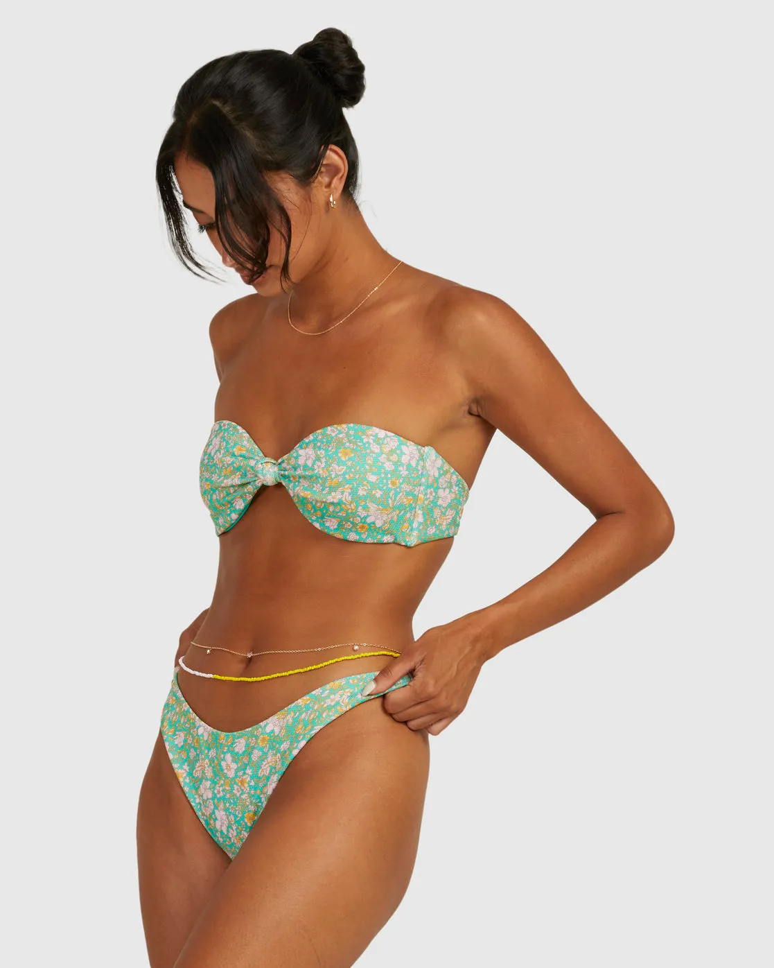 Petal French Bikini Bottoms - Spearmint