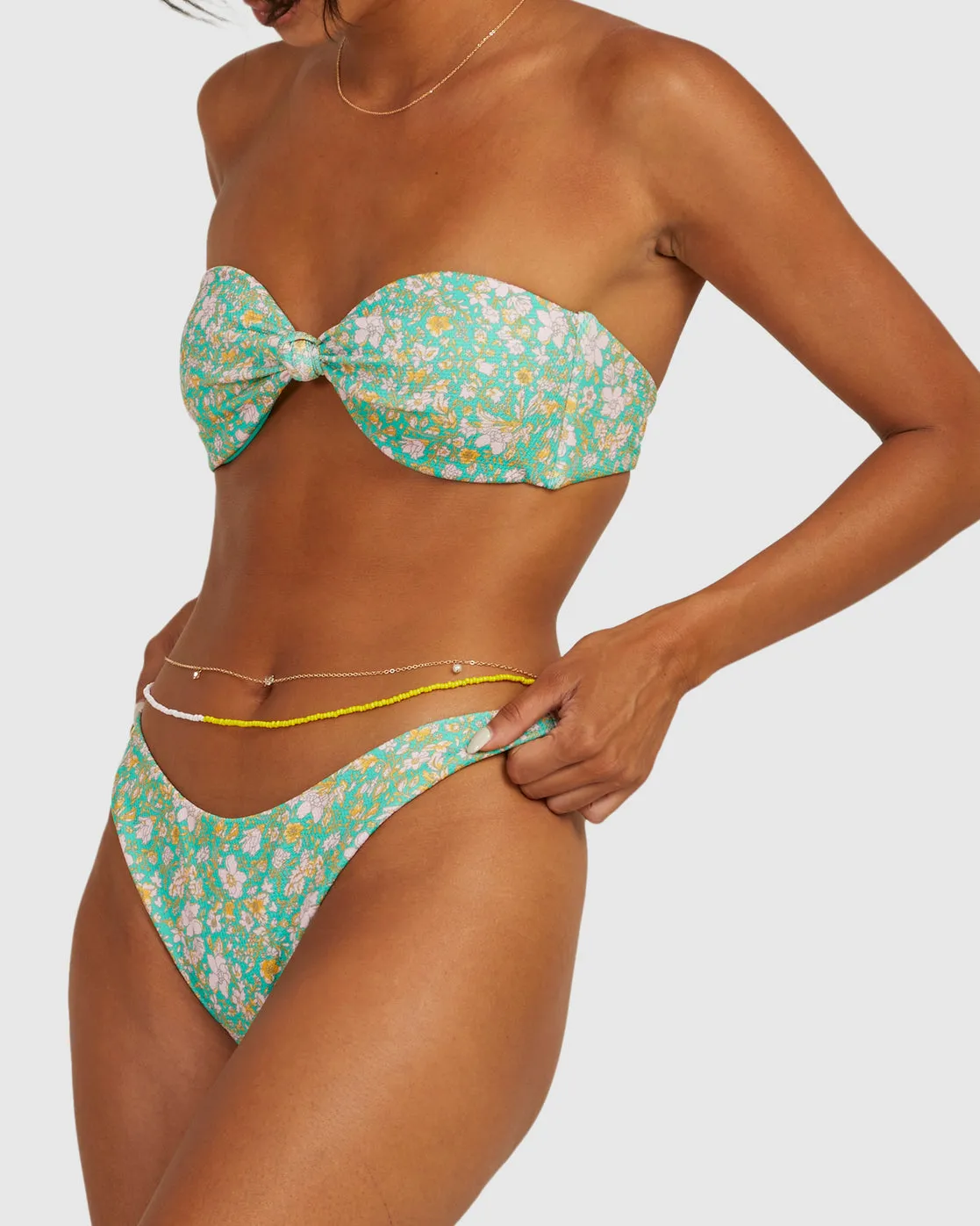 Petal French Bikini Bottoms - Spearmint