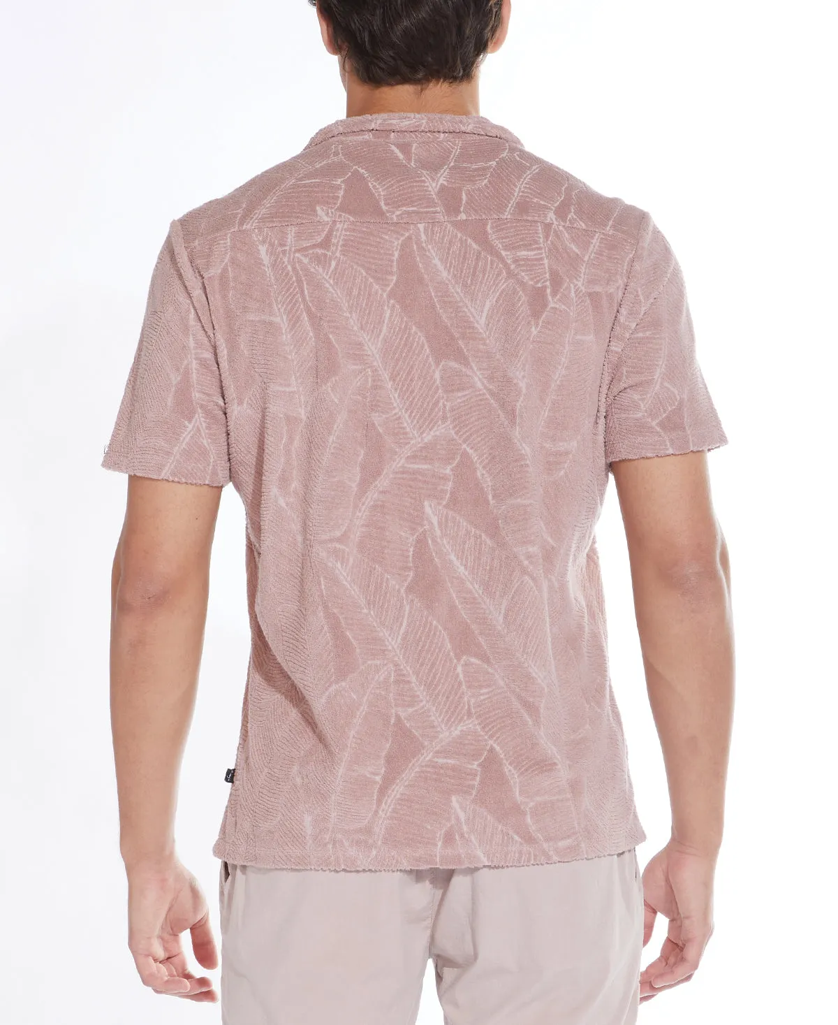 Rivera Knit Pocket Resort Shirt (Mauve)