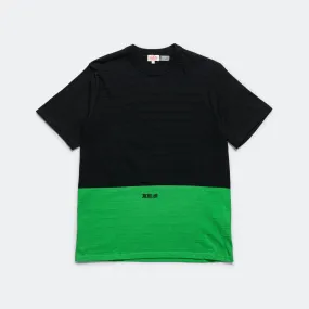 T-Shirt x UP THERE - Black/Fern Green