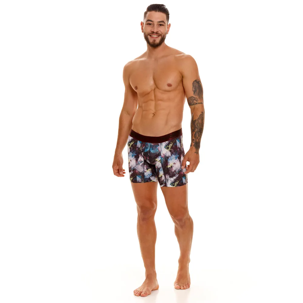 Unico Boxer Long Leg Suspensor Cup HEXAGONO